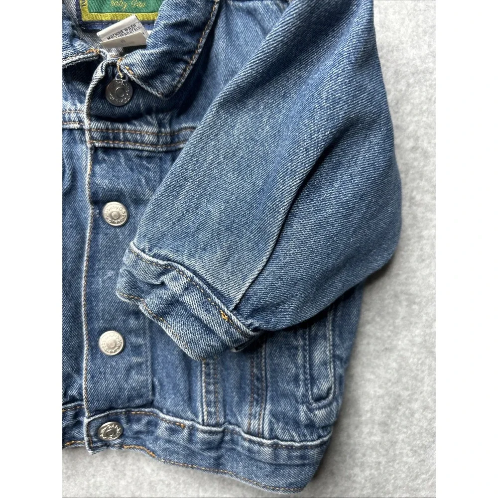 Vintage Baby Gap Classic The Perfect Fit Jean Jacket Size 6-12 Months